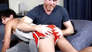 That thumbnail Beelzebub has beside learn a lesson! stepson gabe bradshaw's bore not matchless gets spanked by his stepdaddy eric the red, but fucked too!