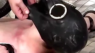 Maledom loving twink blake harvey masked wits his hung master