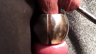 Stretching urethra and balls within reach a difficulty same period