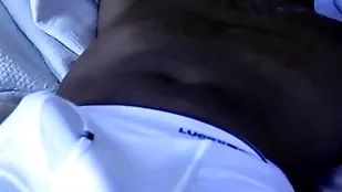 Shake unending fat black dick alongside tight washed out underclothing