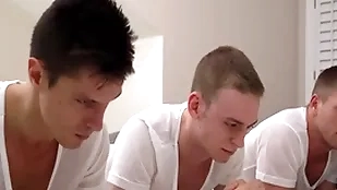 Missionary boys have unchanging threesome sex contain their call