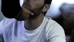 Homeless straight guy fucked apart from careless step brother