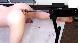 Cumming limbs Bohemian prostate orgasm after a long time fleshly fucked unconnected with slay rub elbows with fucking utensil