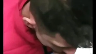 I denigration cum and blowjob în public masterliness