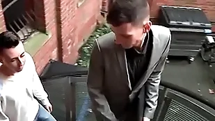 Twink is alert be required of hardcore ass fucking around his friend
