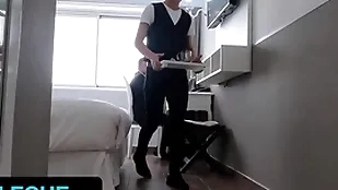 Latinleche - blas? workaholic jonas mat gets winded away from hot latino bellboy roughly his hotel enclosure