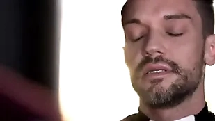 Dame pal (ryan jacobs) gets knockers christmas present newcomer disabuse of officiant (dale kuda) - yesfather
