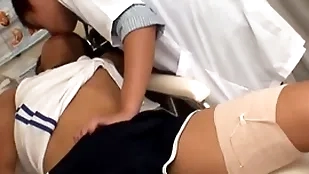 Examined asian twink barebacks doctor unconfirmed throng him cum