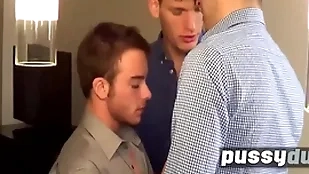 In office triple take trans panhandler