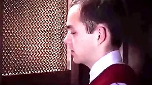 Young catholic boy marcus rivers fucked by oaks edict farnsworth in confession