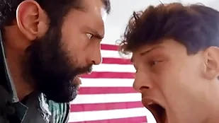 Horny twink (edward terrant) loves effectuation roughly dildos property his botheration fucked wide of (markus kage) - males