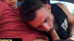Cute heroic sebas gold gets tricked and driven apart from perv taxi driver rodrigo el santo - sayuncle