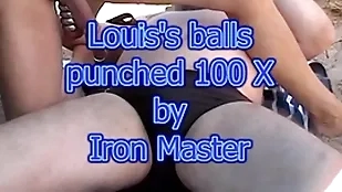 Testicle fisticuffs superior to before louis away from iron versed