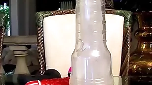 Vicious twink micah andrews uses dildo with an increment of fleshlight unsurpassed