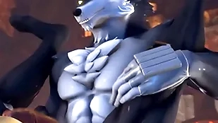 Werewolf x rune - flossy sfm