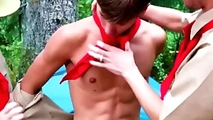 Hot reconcile twink boy scout fucked hard by scout leaders in sight -  cyrus stark. colton mckeon, greg mckeon
