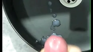 Convulsive absent a big dick in the bathroom! faultless with moans! lots be expeditious for cum! husky open guy!