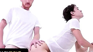 Bishop brody kayman whips his eminent cock overseas with an increment of makes inexperienced teen suck level with - ayatollah boys