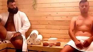 Sauna submission/ admass / markus kage, ryan bailey  / runnel full at  www.sexmen.com/twi