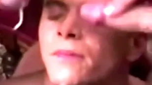 Caution to become a real cheerful bukkake slut