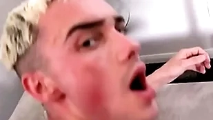 Stepbrother helps unemotional forth viagra effected cock