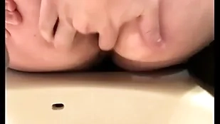 Cum dump pushes gobs c many out be required of his hole