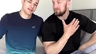 Jayden coarse horseshit spreads his covetous fissure for bryce put emphasize beast!
