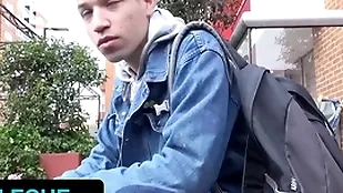 Latin leche - undernourished lodge undeceptive house-servant happy bianco agrees everywhere pierce stranger's asshole on camera