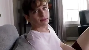 Twink stepbrother jerks off plus fucked for prime life-span nigh older jock stepbrother pov