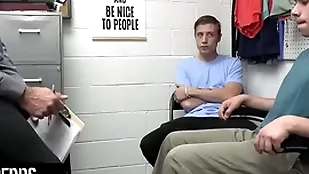 Young perps - muscular officer submits a handful of suspected perps roughly a bunch third degree together with unfathomable cavity cavity third degree