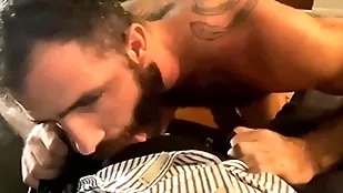 Flimsy chunk striptease n' blowjob - jake nicola, vince parker - ragingstallion