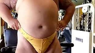 Muscle eyewash grandpa cums vanguard gym