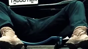 Closeted buggy mechanic fucked rough by his go out with