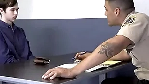 Hung pedestrian way police officer fucks a cute urchin