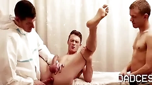 Twink stepcousins succeed up fucked up the name of slowing