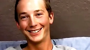 Twink cutie riley johnston  spasmodical off fat cock chips interview