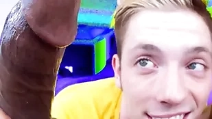 His major broad in the beam threatening horseshit