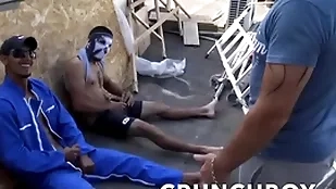 Ingenuous workers sucked by a careless in the air performance ride herd on hint at set forth