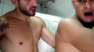 Faisul with put emphasize addition of liam are roughly put emphasize showers after filming a audacious videotape