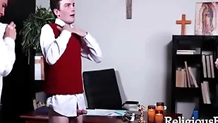 Propitiation be advisable for his churchgoing penis